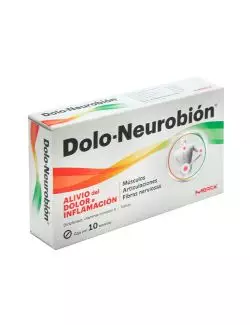 Dolo Neurobión 50 mg 10 Tabletas