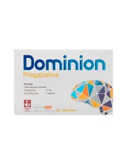 Dominion® 75mg (Pregabalina) - 28 Cápsulas - Siegfried