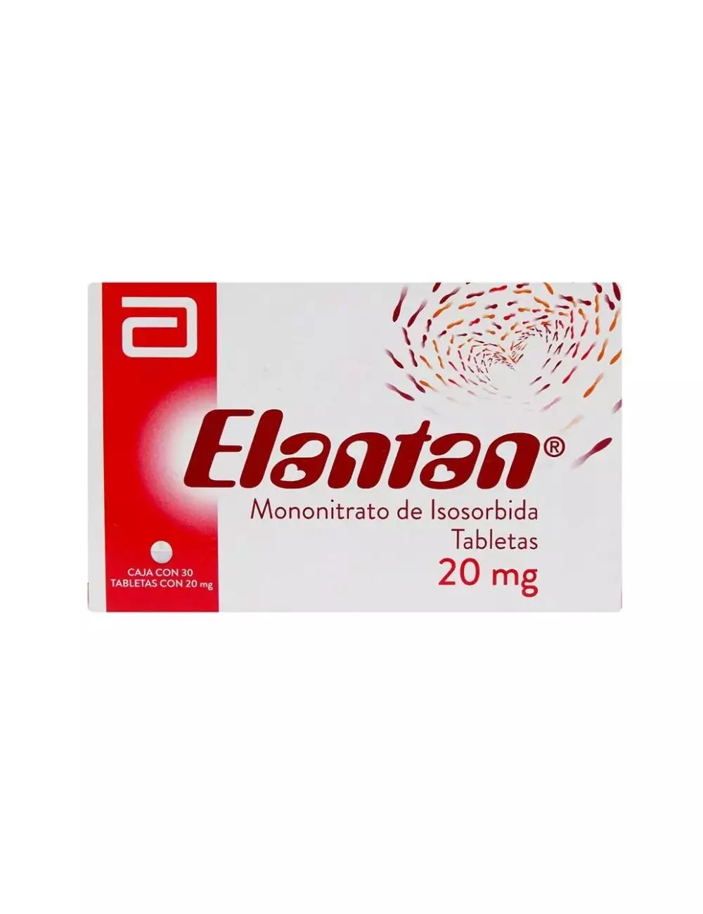 Elantan 20 mg Caja Con 30 Tabletas