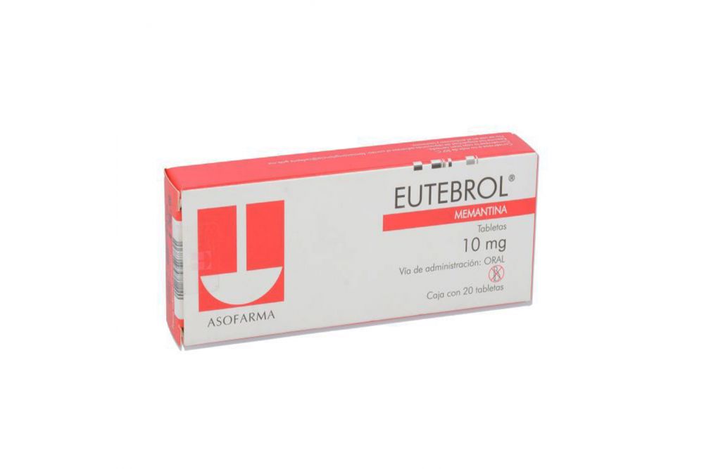 Eutebrol 10 mg Caja Con 20 Tabletas