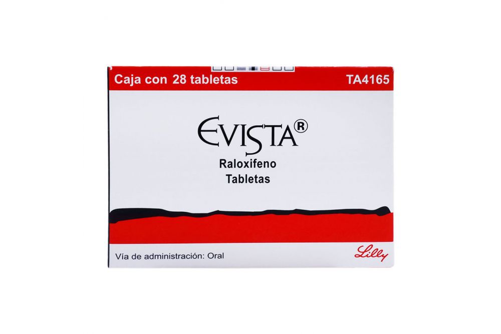 Evista 60 mg Caja Con 28 Tabletas