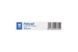 Febrax Pediátrico 100 mg / 200 mg Caja Con 5 Supositorios