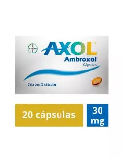 Axol 30 mg Caja Con 20 Cápsulas