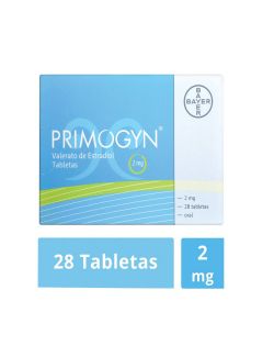Primogyn 2 mg Caja Con 28 Tabletas