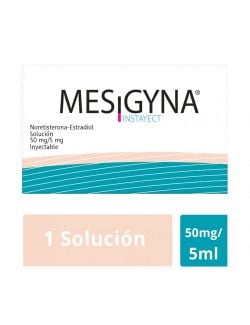 Mesigyna Instayect 50 mg Solución Inyectable Caja Con 1 Jeringa