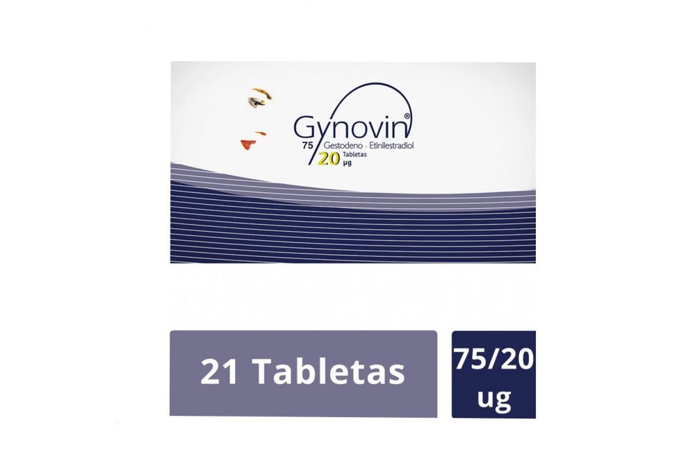 Gynovin 20 Mcg Caja Con 21 Tabletas