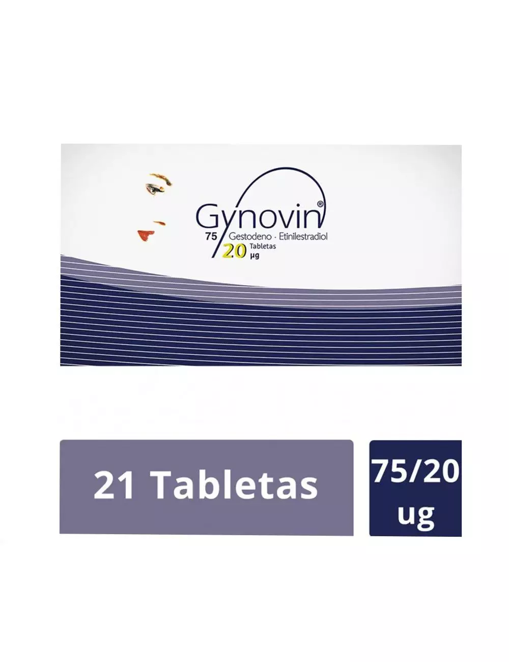 Gynovin 20 Mcg Caja Con 21 Tabletas