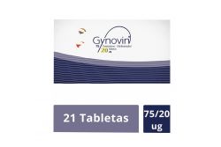 Gynovin 20 Mcg Caja Con 21 Tabletas
