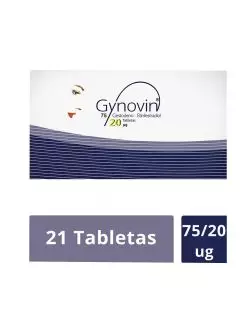 Gynovin 20 Mcg Caja Con 21 Tabletas