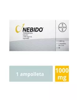 NEBIDO® 1000 mg/4 mL (Testosterona) - 1 Ampolleta - Bayer