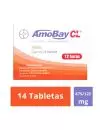 Amobay CL 875 mg / 125 mg Caja Con 14 Tabletas - RX2