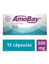 Amobay 500 mg Caja Con 15 Cápsulas - RX2