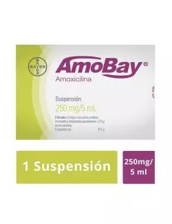 Amobay 250 mg Caja Con Frasco Con Polvo Para 75 mL - RX2