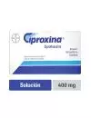 Ciproxina® 400 mg/200 ml (Ciprofloxacino) - 1 frasco ámpula - Bayer -RX2