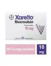 Xarelto® 10 mg (Rivaroxabán) - 30 Comprimidos - Bayer - RX