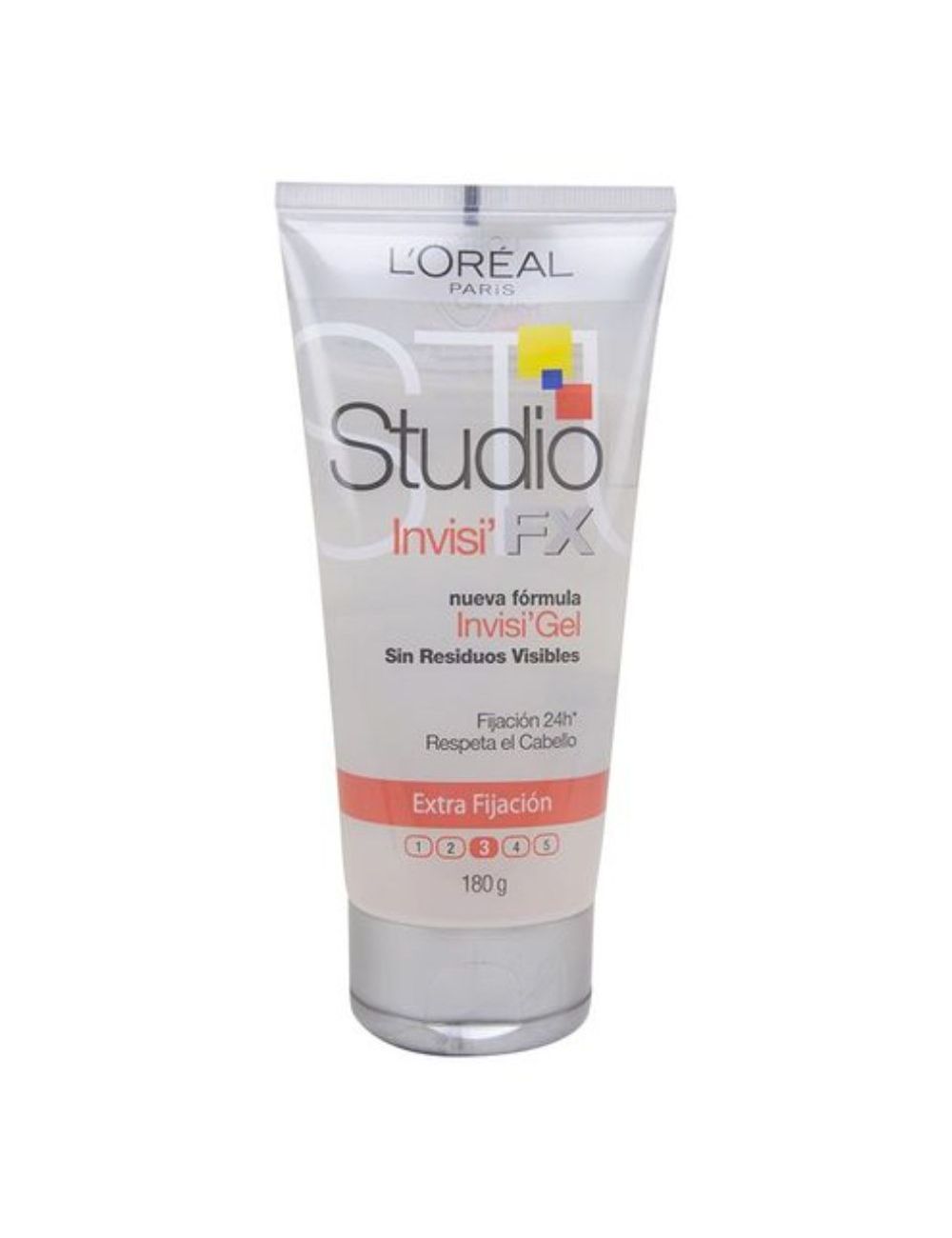 Gel Lóreal Paris Studio L Invisi FX Tubo Con 180 g Extra Fijación Gel Lóreal Paris Studio L Invisi FX Tubo Con 180 g Extra Fijación
