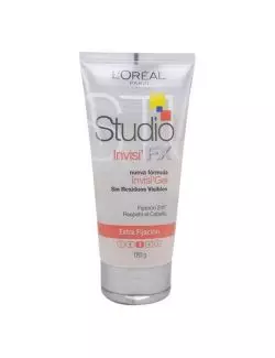 Gel Lóreal Paris Studio L Invisi FX Tubo Con 180 g Extra Fijación