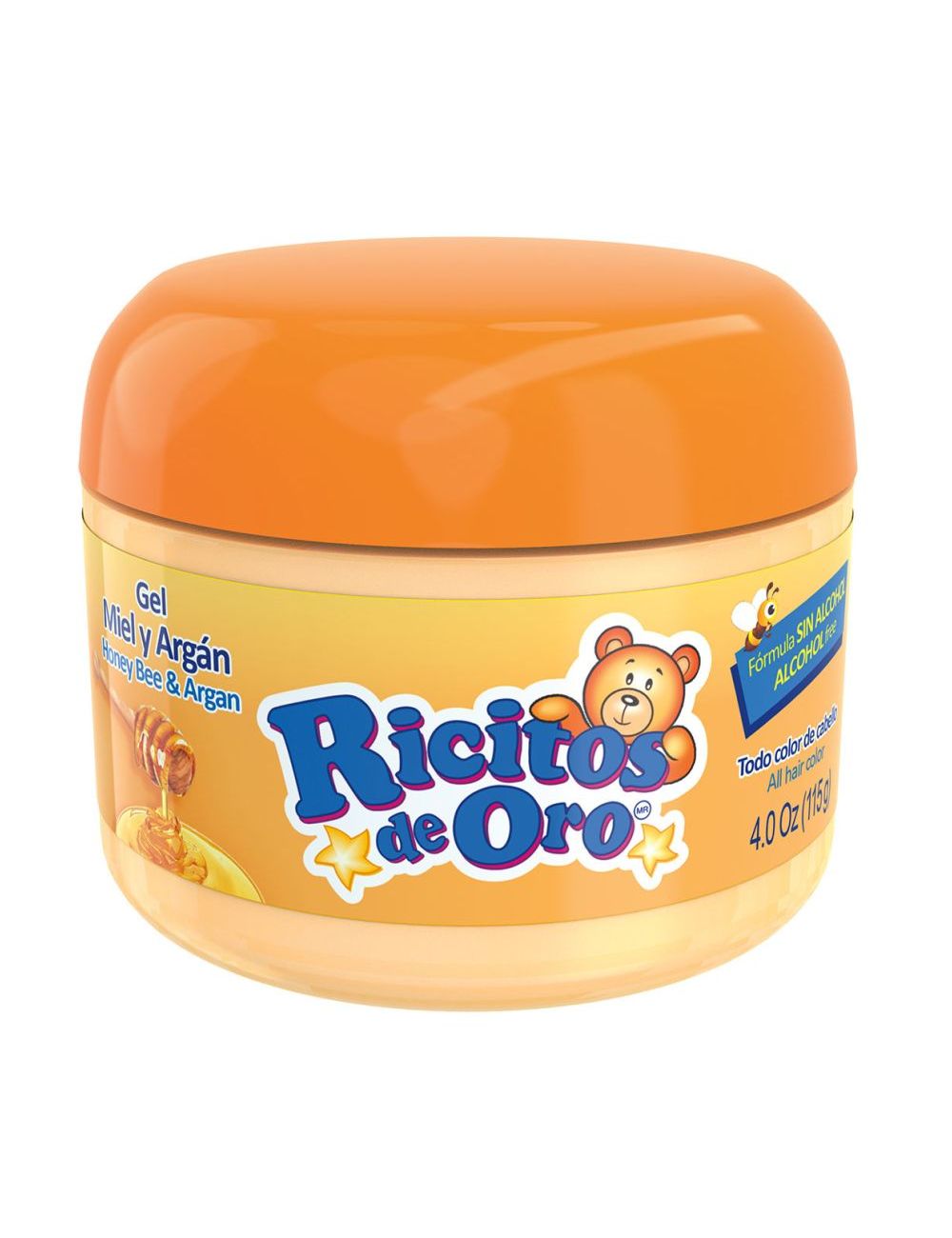 Gel Ricitos De Oro Miel Y Argán Tarro Con 115 g Gel Ricitos De Oro Miel Y Argán Tarro Con 115 g