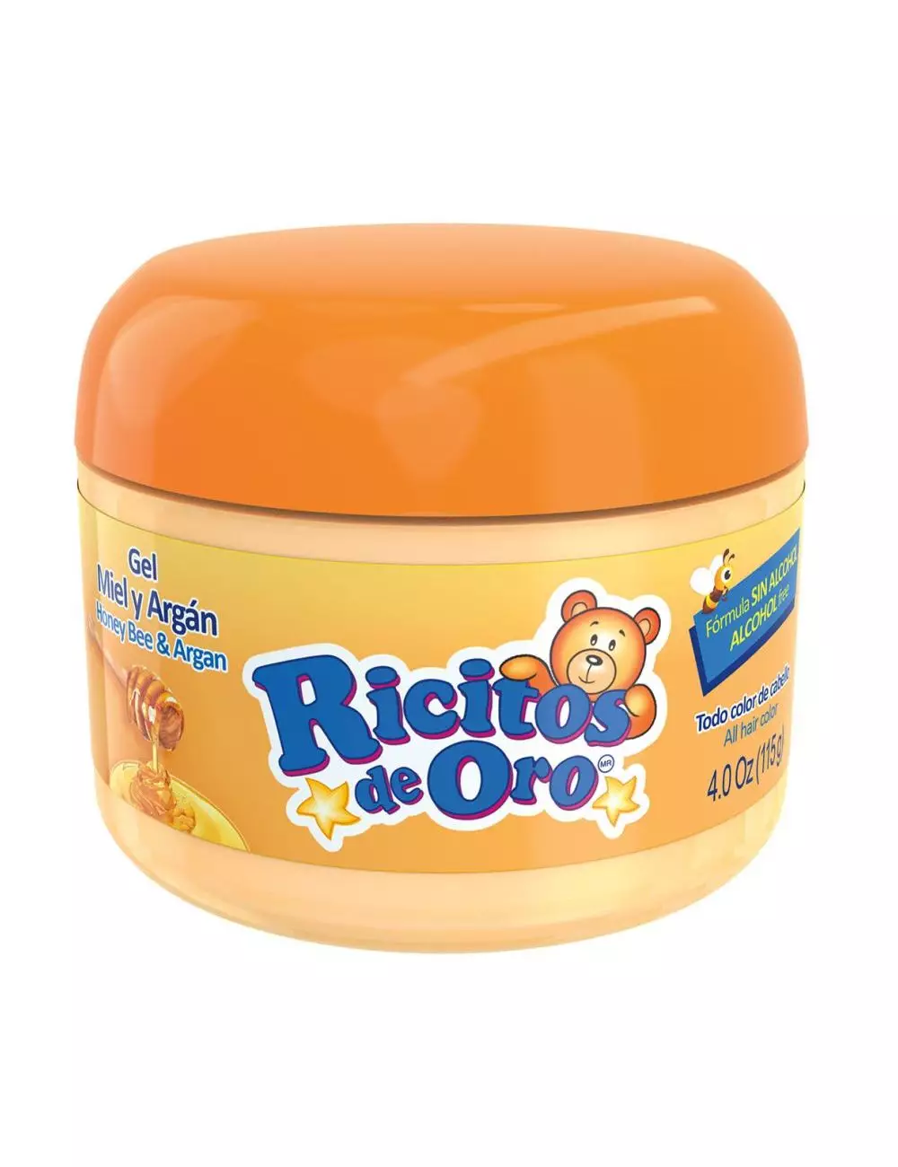 Gel Ricitos De Oro Miel Y Argán Tarro Con 115 g