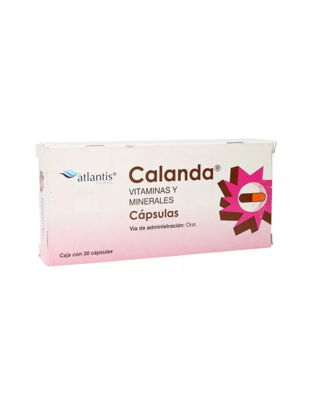 Calanda Caja Con 30 Cápsulas - Vitaminas Y Minerales