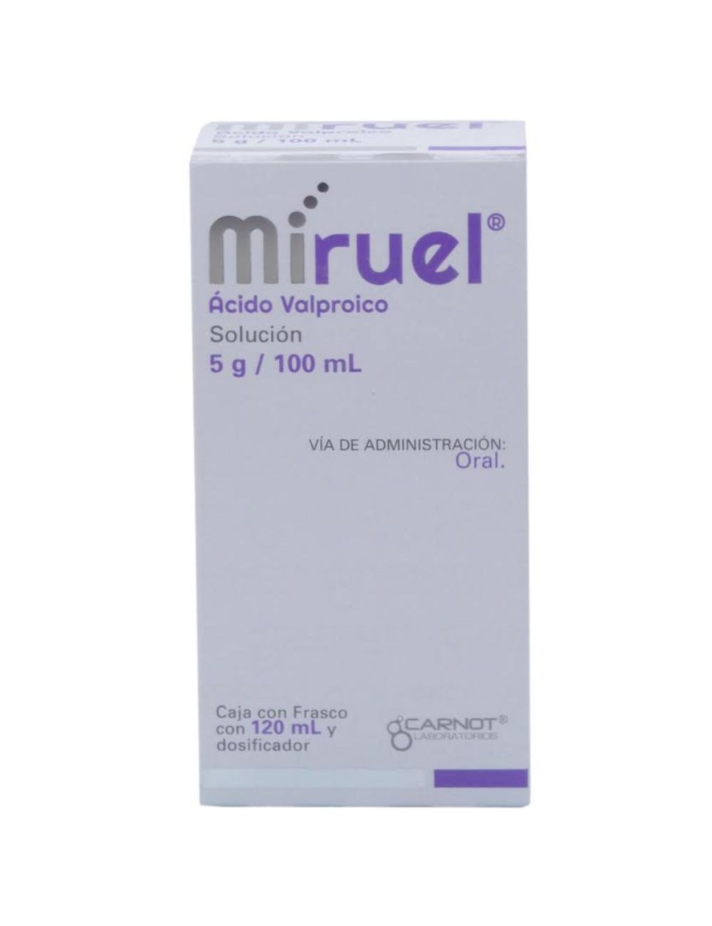 Miruel Solución 5 g/100 mL Caja Con Frasco Con 120 mL Miruel Solución 5 g/100 mL Caja Con Frasco Con 120 mL