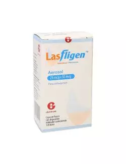 Lasfligen 25 / 50 Mcg Caja Con Frasco Con Dispositivo Inhalador 120 Dosis