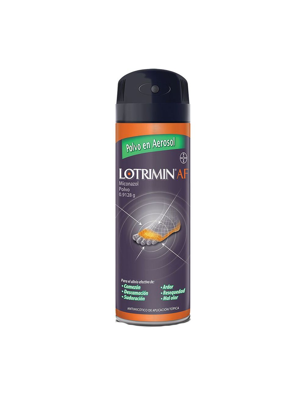 Lotrimín Polvo .9128 g Frasco Con Aerosol Con 133 g Lotrimín Polvo .9128 g Frasco Con Aerosol Con 133 g