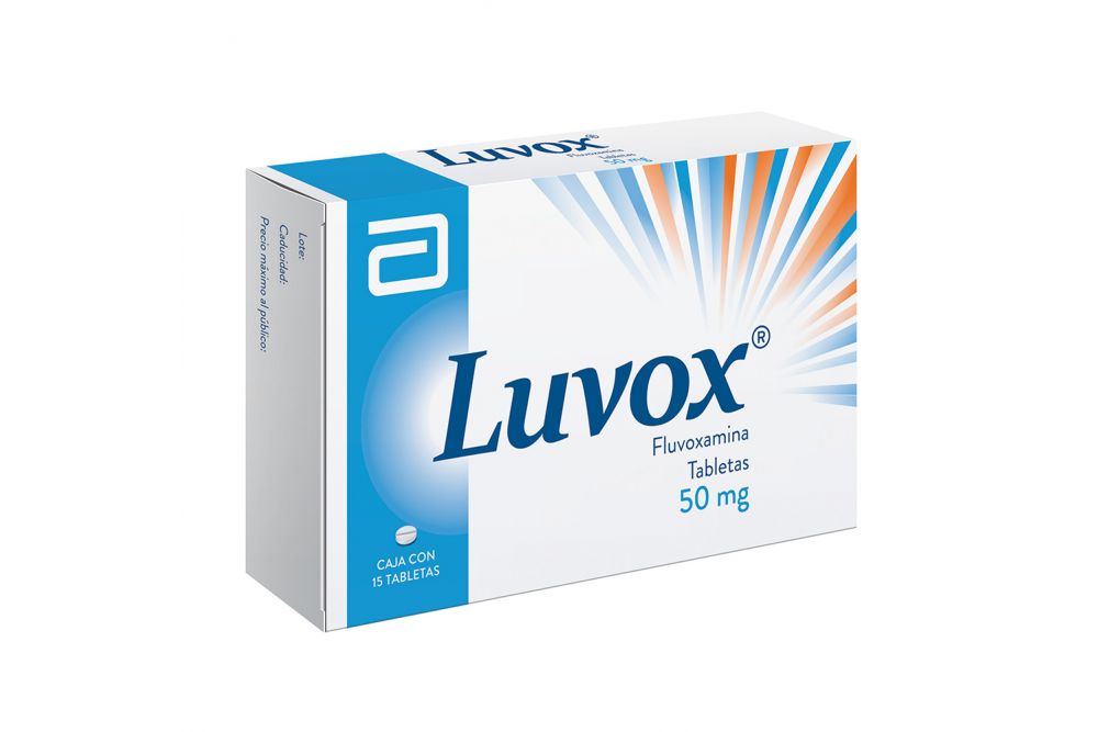Luvox 50 mg Caja Con 15 Tabletas
