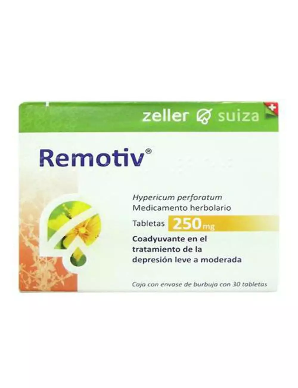 Remotiv 250 mg Caja Con 30 Tabletas