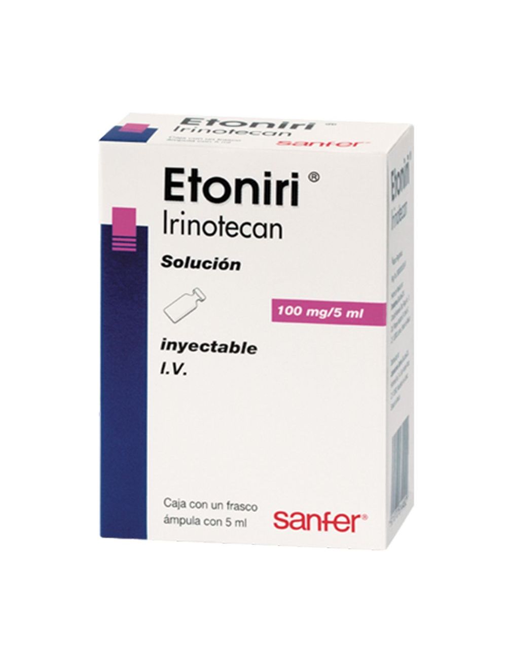 Etoniri 100 mg Solución Inyectable Caja Con Frasco Ámpula Con 5 mL - RX3 Etoniri 100 mg Solución Inyectable Caja Con Frasco Ámpula Con 5 mL - RX3