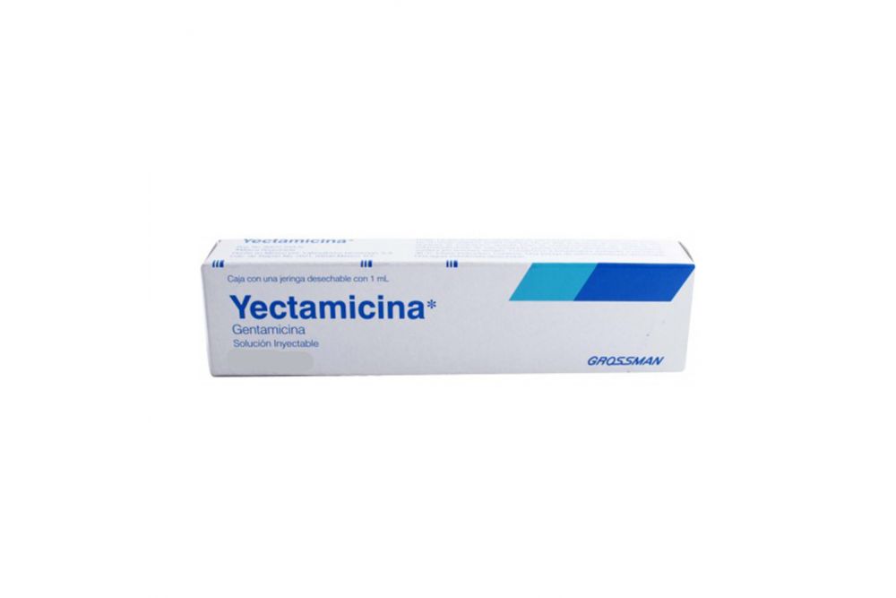 Yectamicina 10 mg Caja Con Jeringa Desechable De 1 mL -RX2