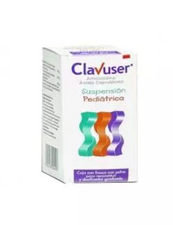 Clavuser Pediátrico 12 H 200 / 28.5 mg Suspensión 40 mL - RX2