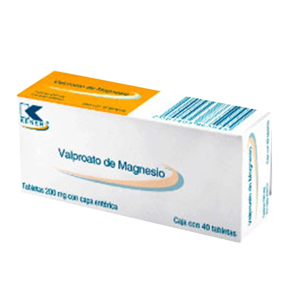 Precio Valproato de Magnesio 40 tabletas | Farmalisto MX