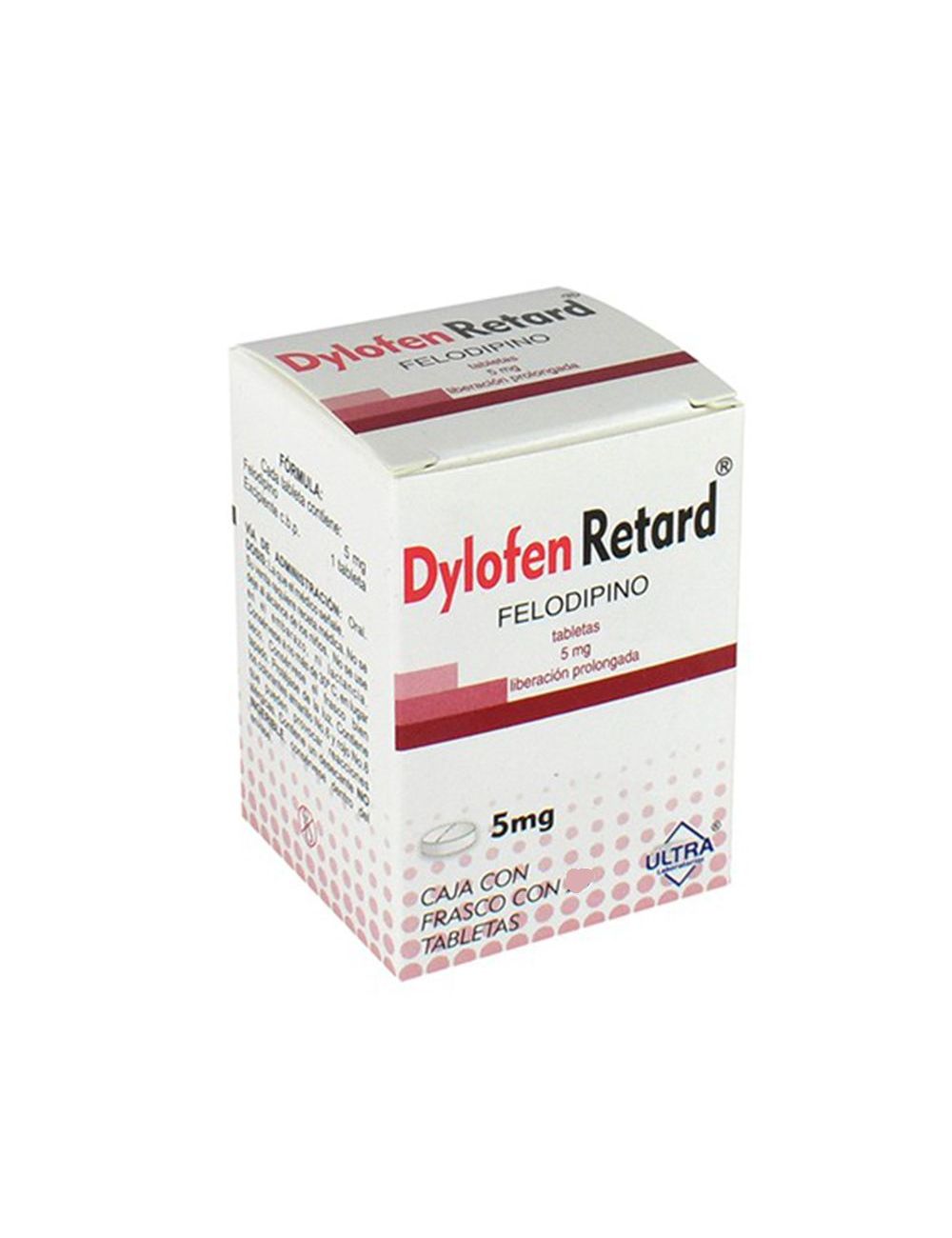 Dylofen Retard 5mg Caja Con 30 Tabletas