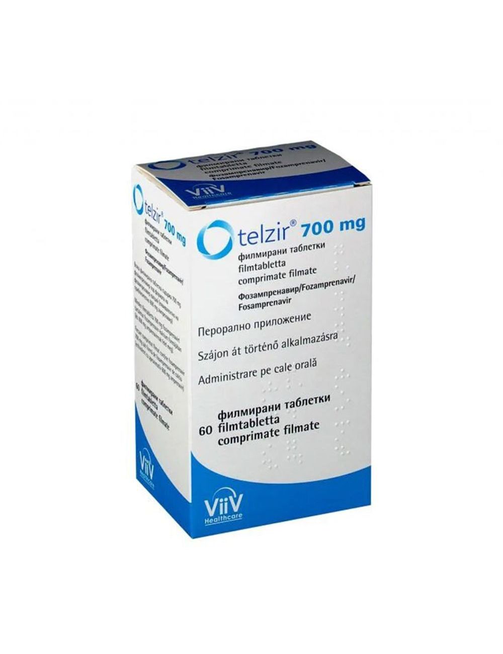 Telzer 700 mg Caja Con 60 Comprimidos