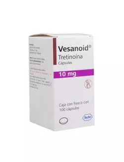 Vesanoid® 10 mg (Tretinoína) - 100 Cápsulas - Roche