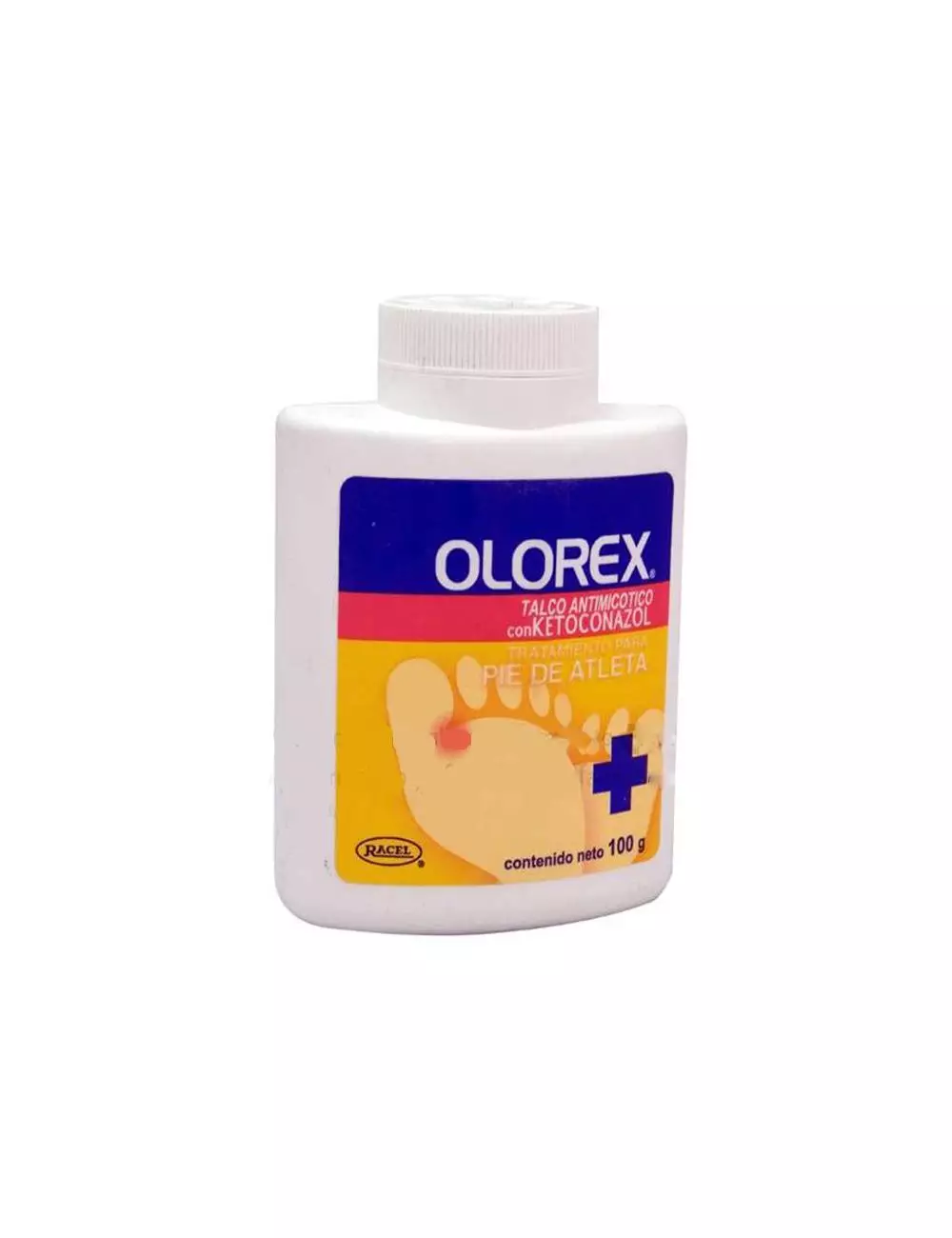 Olorex Talco Antimicótico Frasco Con 100 g