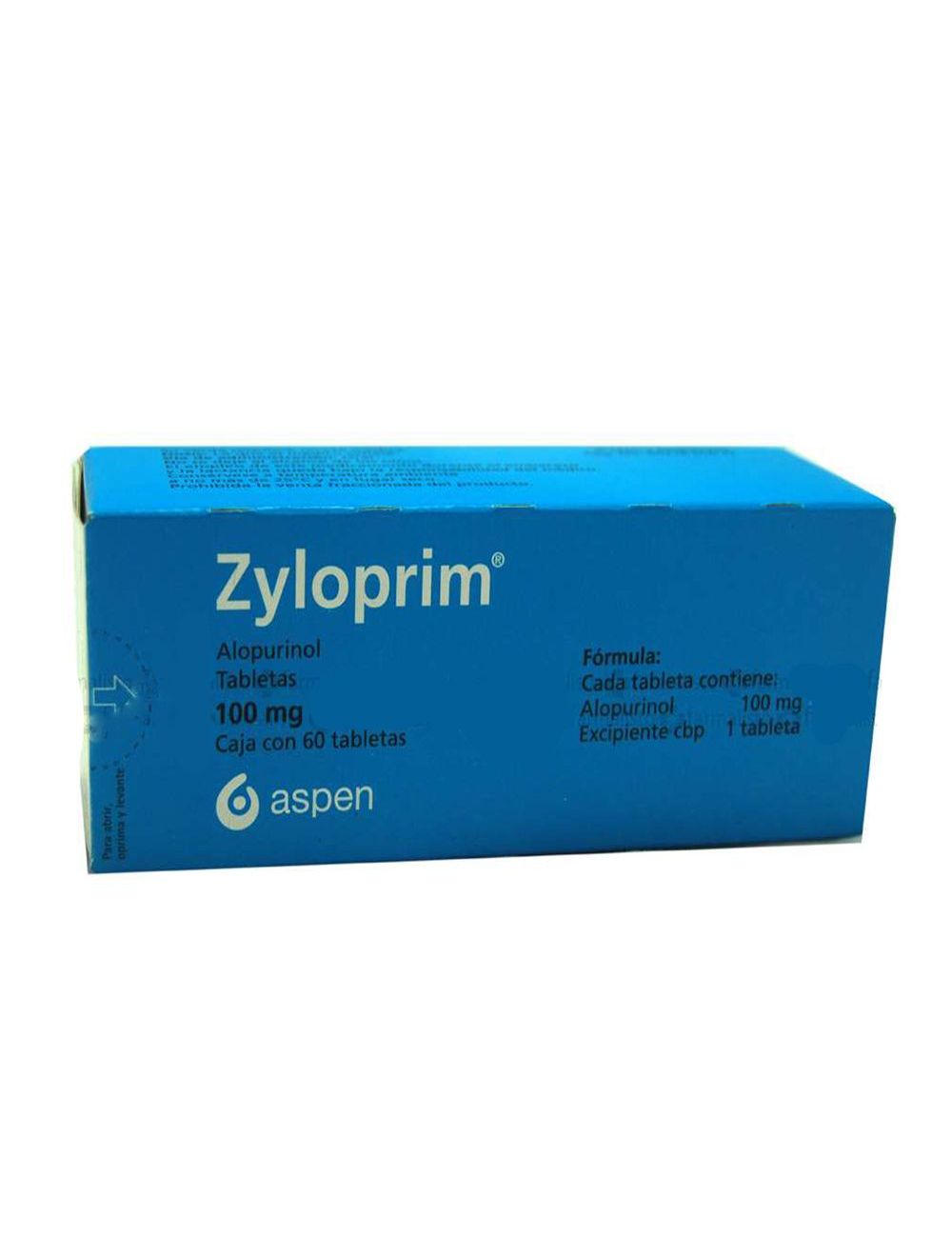 Zyloprim 100mg Caja Con 60 Tabletas Zyloprim 100mg Caja Con 60 Tabletas