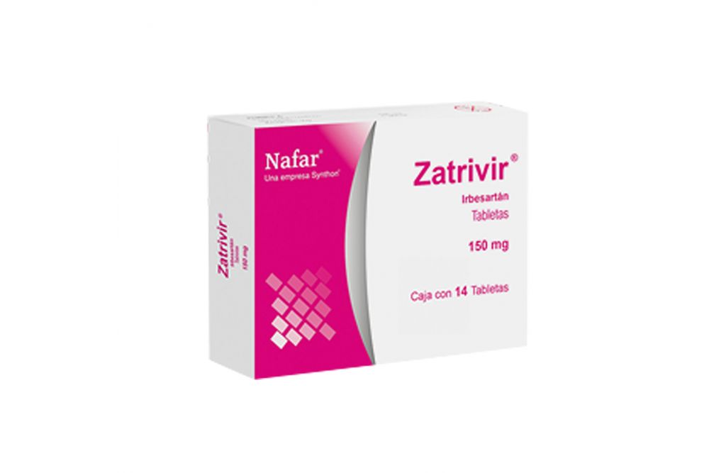 Zatrivir 300 mg Caja Con 14 Tabletas