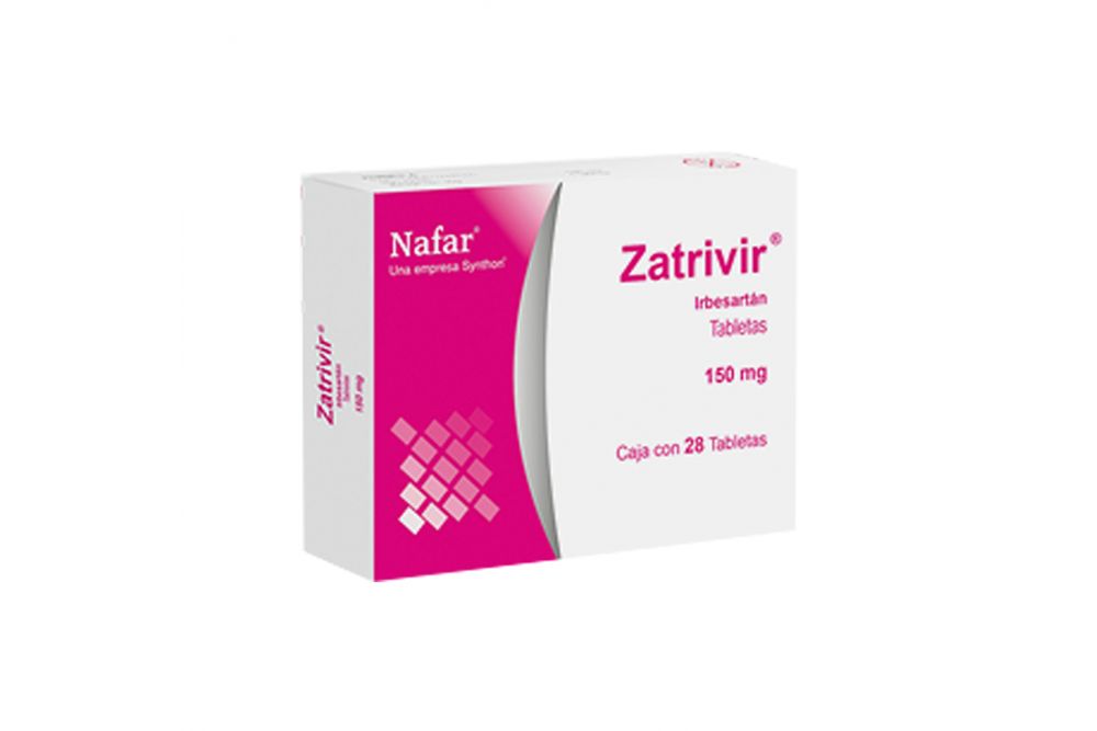 Zatrivir 150 mg Caja Con 28 Tabletas
