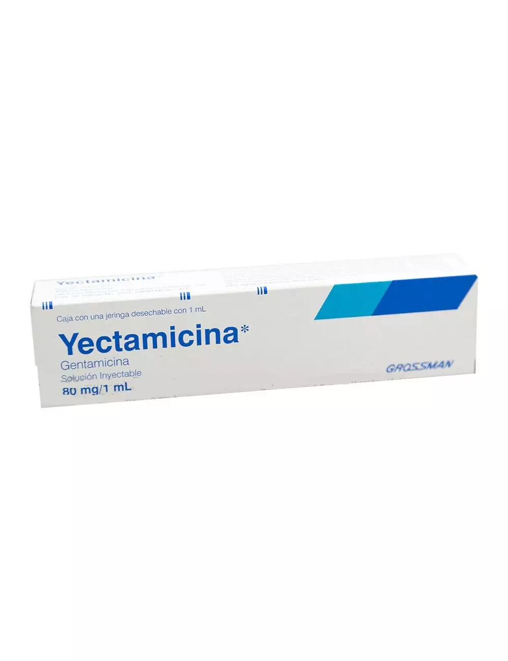 Yectamicina 80mg/1mL Caja Con Jeringa Prellenada Con 1mL RX2