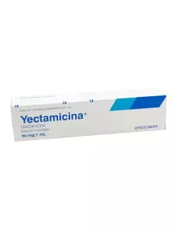 Yectamicina 80mg/1mL Caja Con Jeringa Prellenada Con 1mL RX2