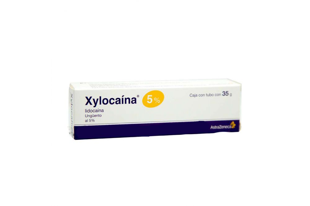 Xylocaina 5% Ungüento Caja Tubo Con 35 g