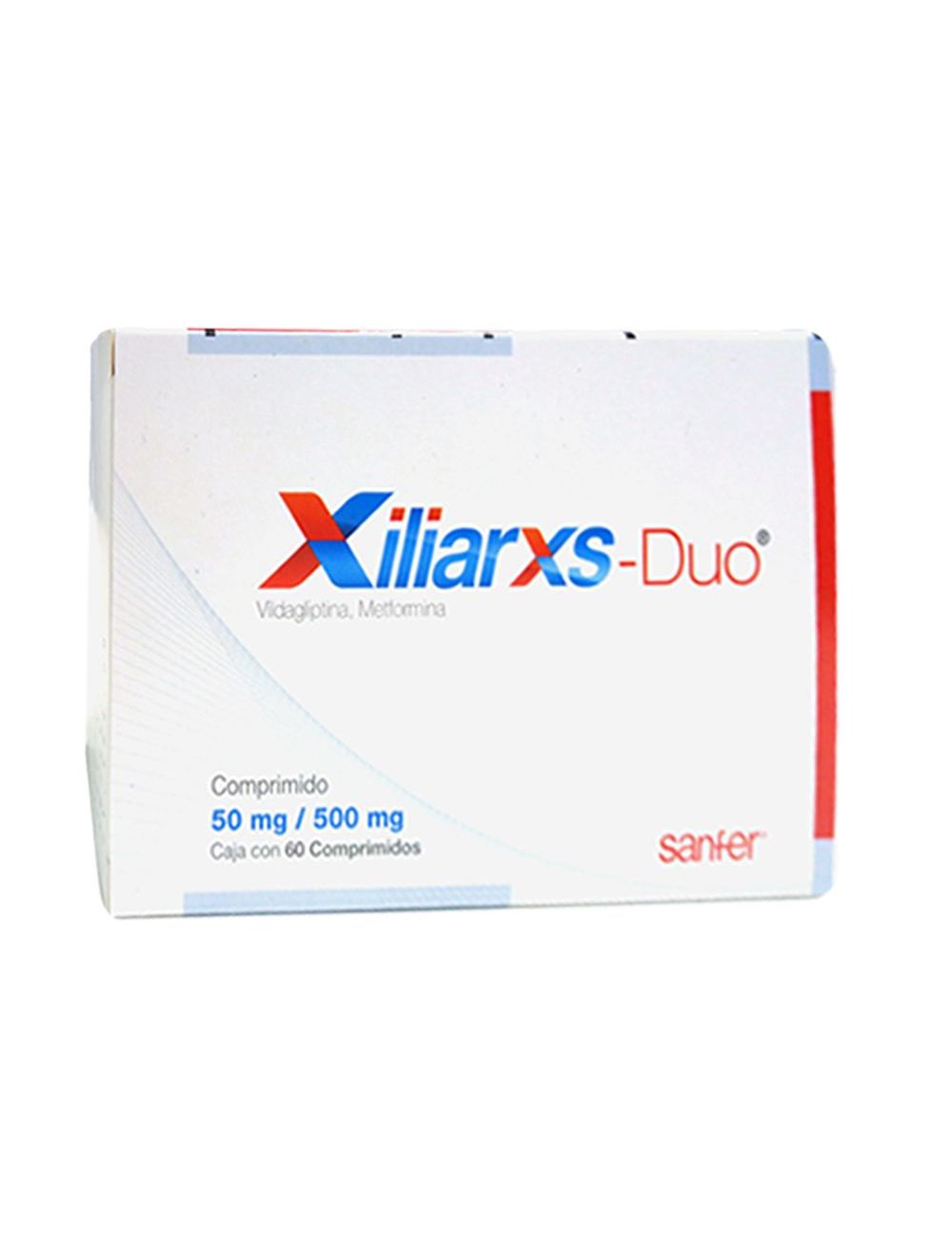 Xiliarxs-Duo 50 Mg / 500 Mg Caja Con 60 Comprimidos Xiliarxs-Duo 50 Mg / 500 Mg Caja Con 60 Comprimidos
