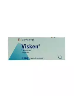 Visken 5mg Caja Con 20 Comprimidos