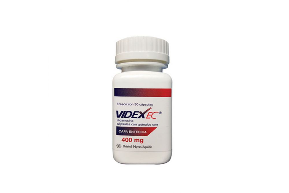 Videx Ec 400 mg Caja Con 30 Tabletas