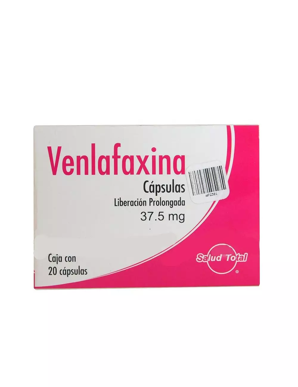 Venlafaxina 37.5 mg Caja Con 20 Cápsulas