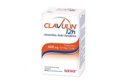 Clavulin 12 H Suspensión Caja Con Frasco Con Polvo Para 50 mL - RX2
