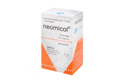 Neomicol Solución 20mg Caja Con Frasco Con 15mL
