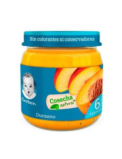 Gerber Papilla Durazno 2Da Etapa Frasco Con 113 g